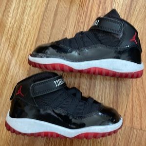 Toddler Jordan Retro 11 size 8c